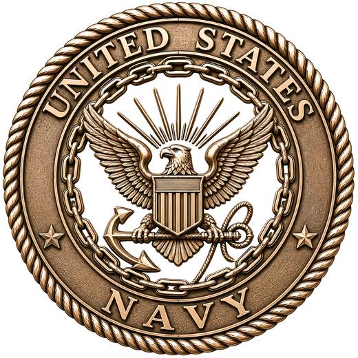 United States Navy Emblem Medallion