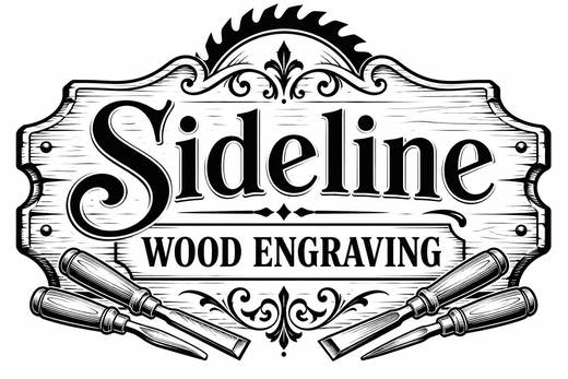 Wood Engraving Vintage Emblem Design
